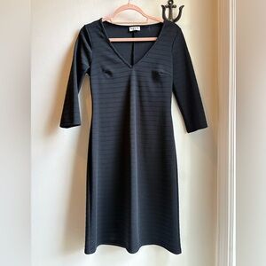 BCBG Black Long Sleeve Dress